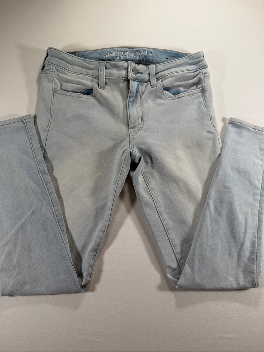 American Eagle Outfitters Pale Blue Men’s Skinny Jeans